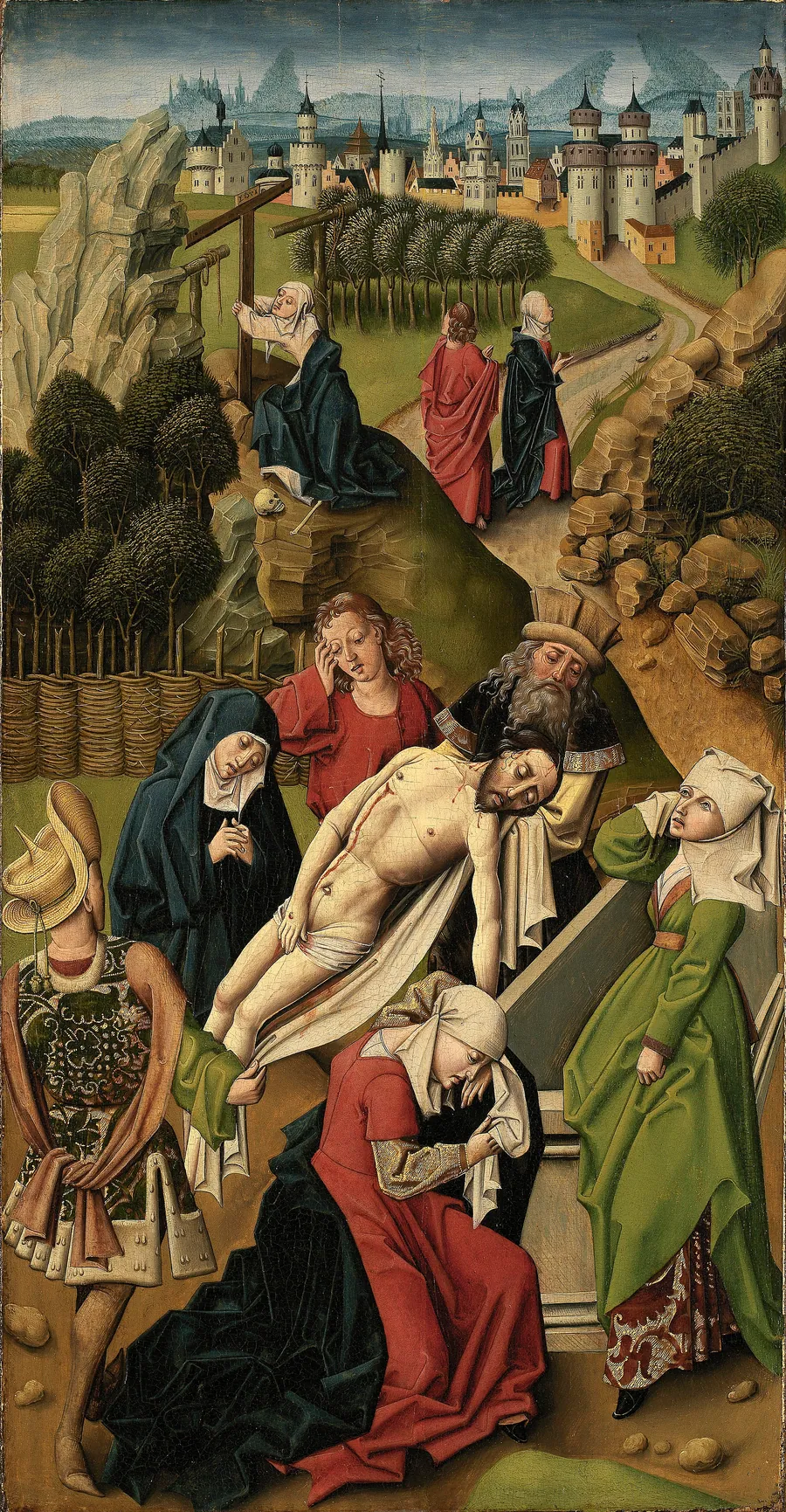 Entombment by Unidentified (Flemish)