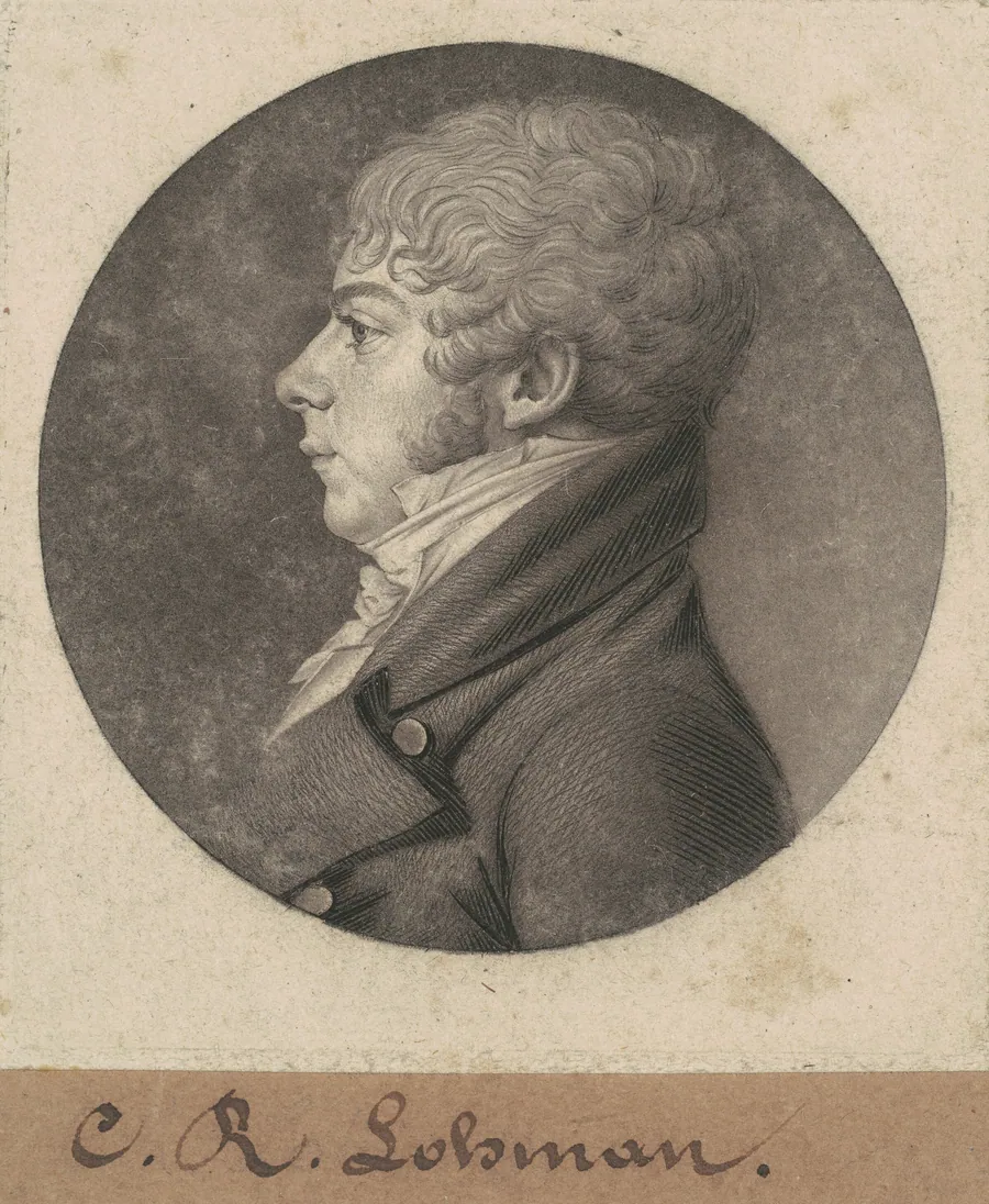 C. R. Lohman by Charles B. J. Févret de Saint-Mémin