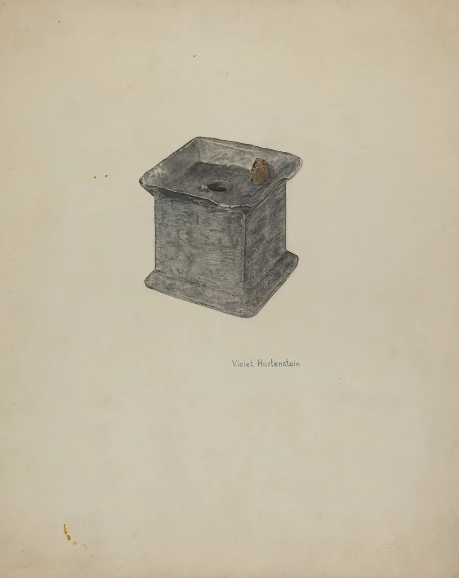 Pewter Inkstand by Violet Hartenstein