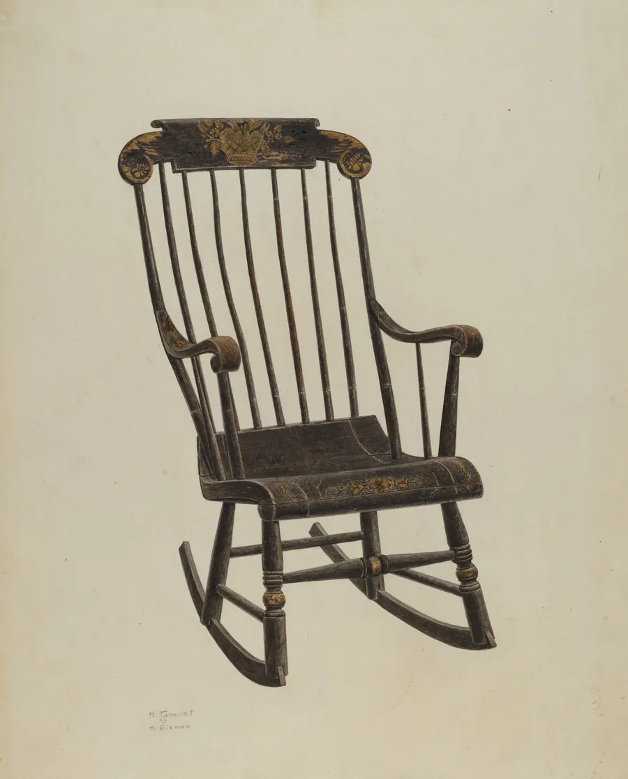 Rocking Chair by Harry Eisman