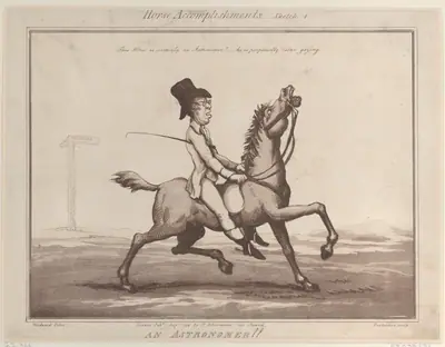 Horse Accomplishments, Sketch 1: An Astronomer !!