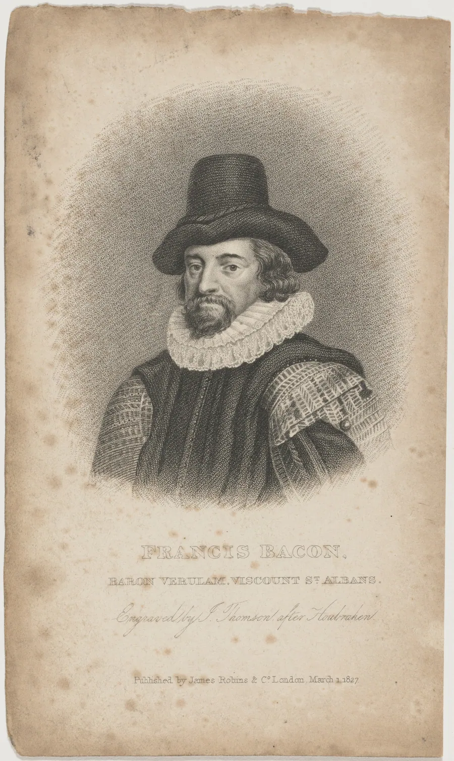 Francis Bacon by James Thomson