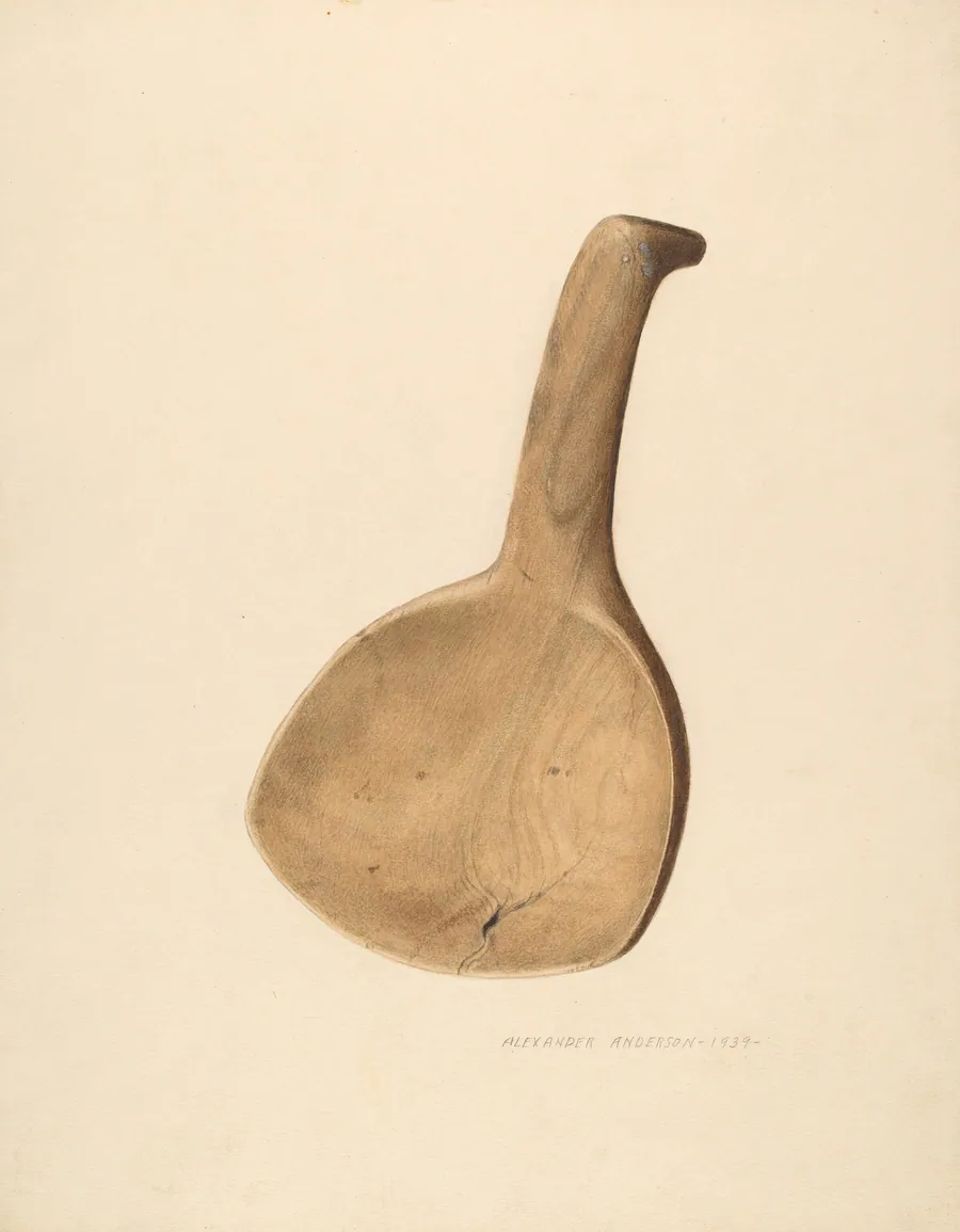 Butter Ladle by Alexander Anderson