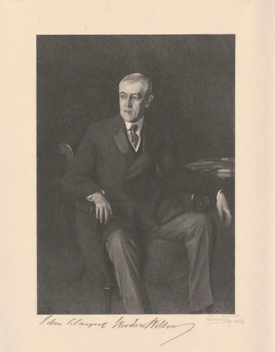 Woodrow Wilson by Timothy Cole