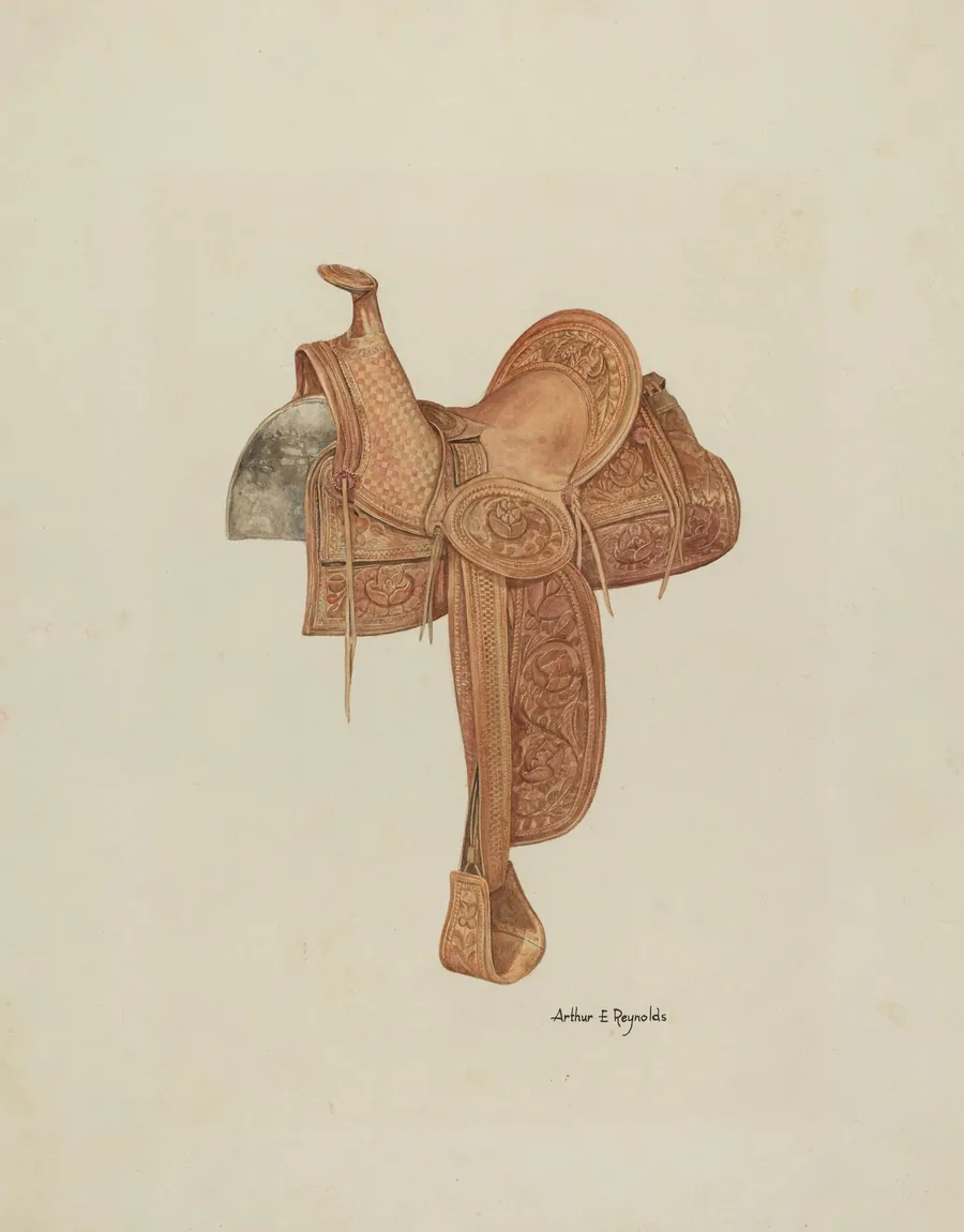 Spanish Southwest Saddle by Arthur P. Reynolds