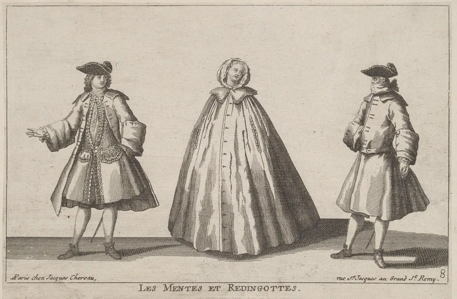 Les Mentes et Redingottes by Jacques Chéreau