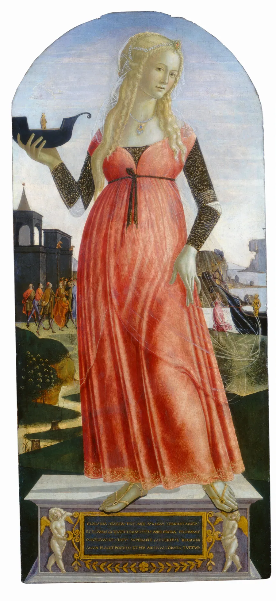 Claudia Quinta by Neroccio de' Landi
