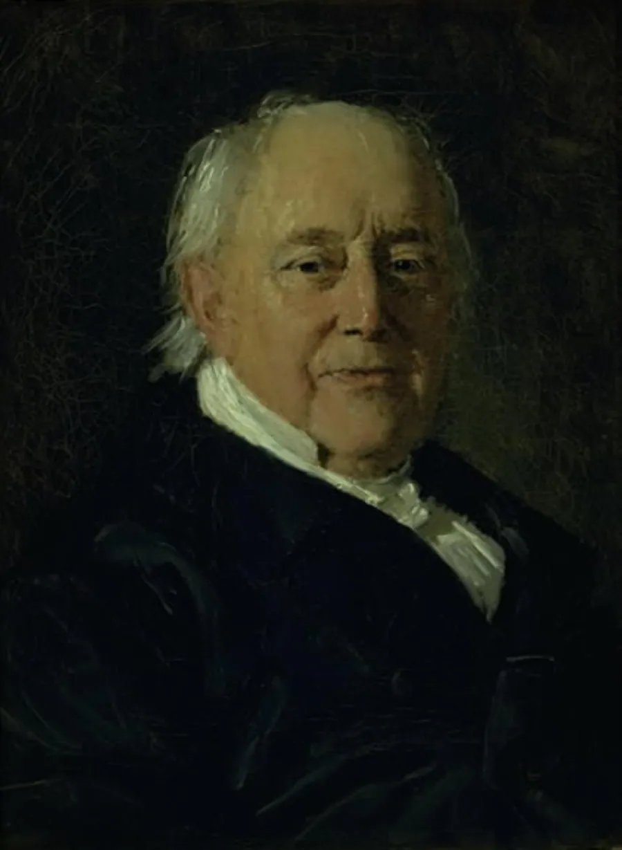 Konsistorialråd Andreas Christian Krog by C.A. Jensen