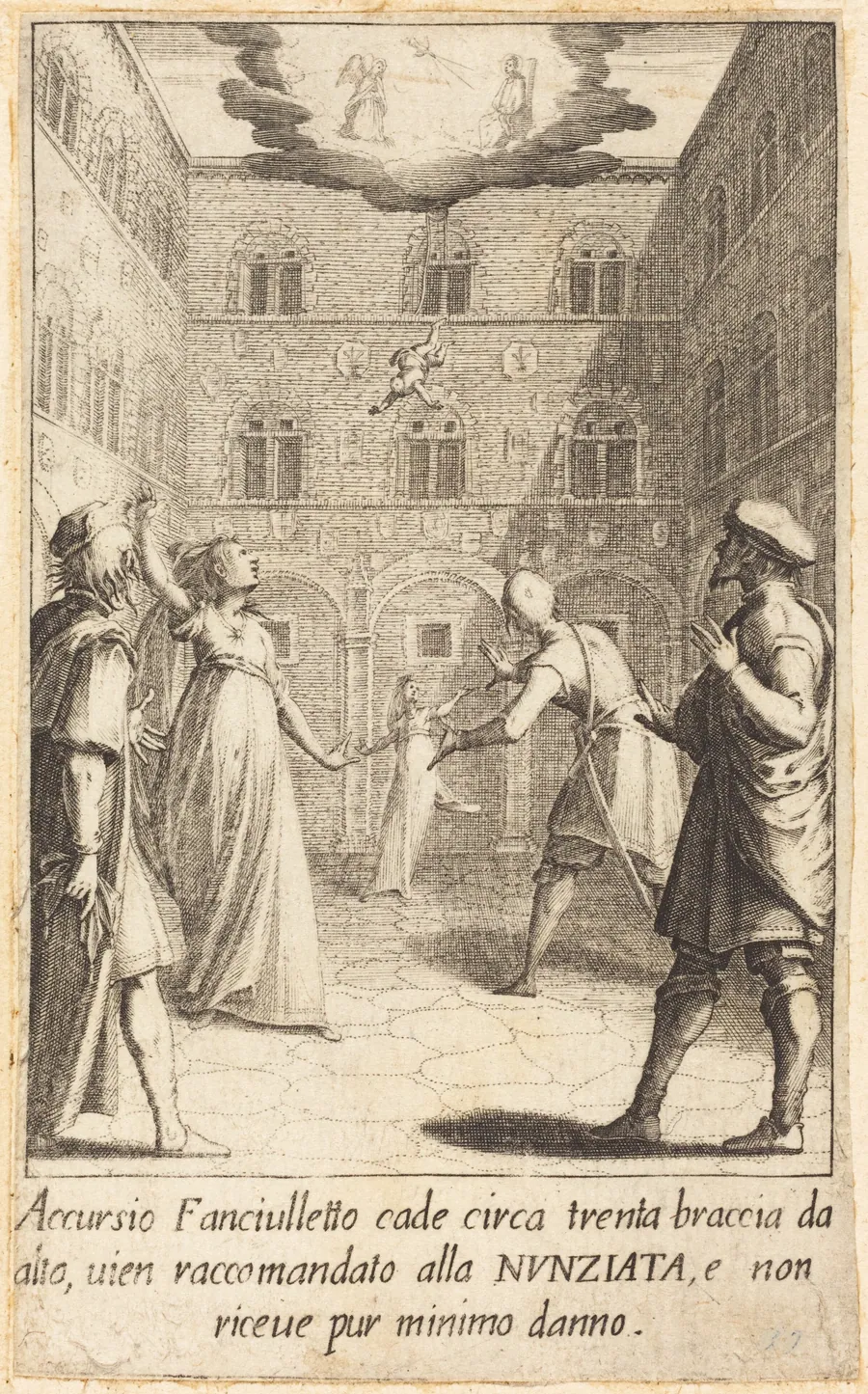 Accursio by Jacques Callot