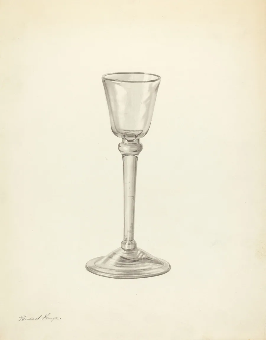 Wine Glass by Michael Fenga