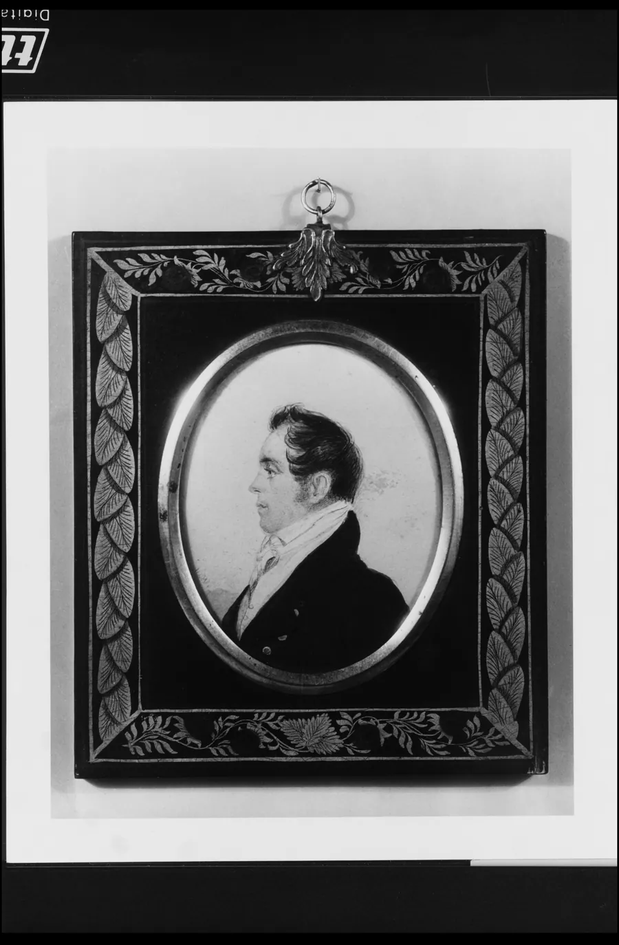Profile of a Gentleman and Portrait of an Old Woman by Henry Williams
