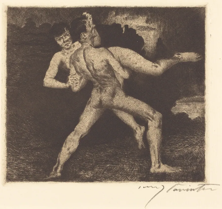 Entführung (Abduction) by Lovis Corinth