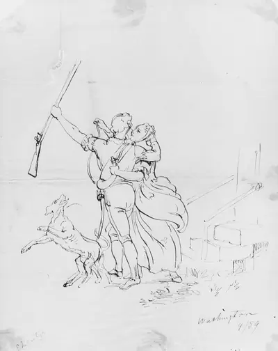 The Soldier's Farewell (from McGuire Scrapbook)