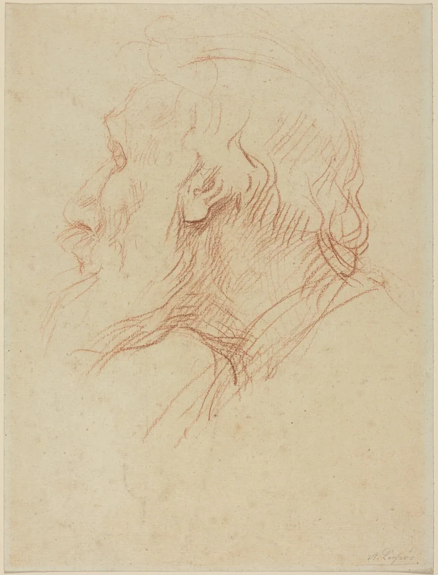 Study of a Beggar by Alphonse Legros