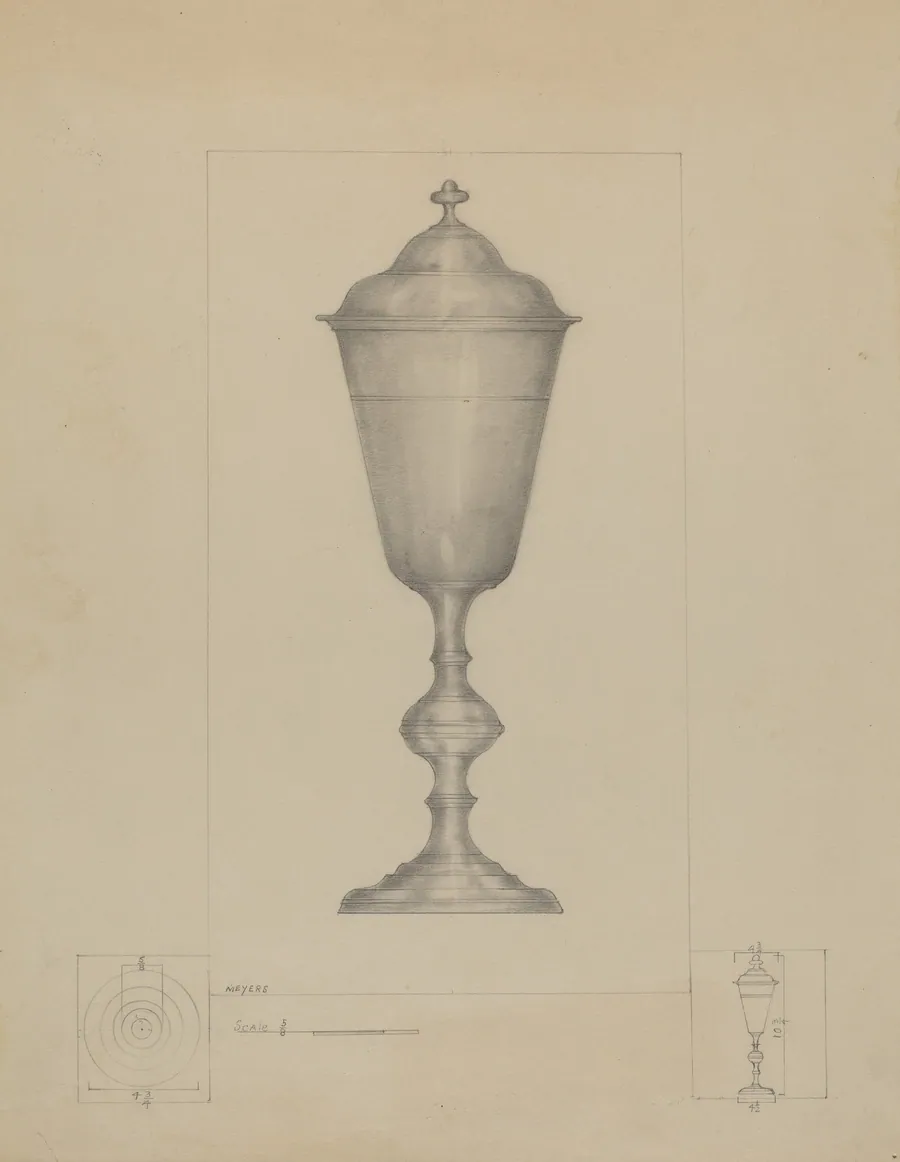 Pewter Chalice by Henry Meyers