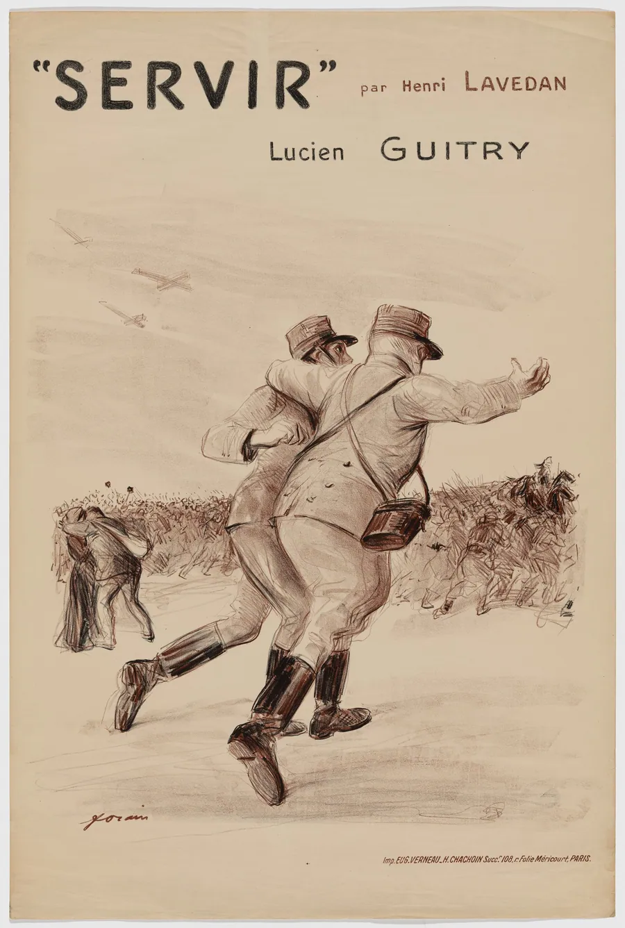 Servir (To Serve) by Jean-Louis Forain