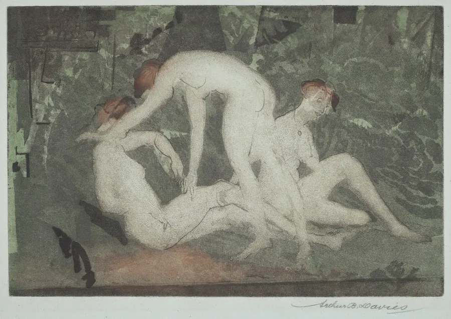Against Green by Arthur B. Davies