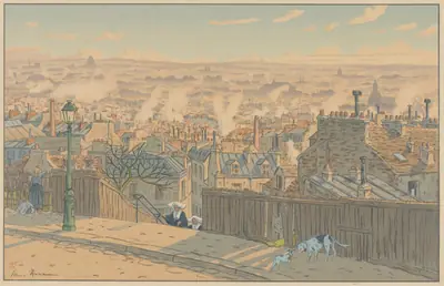 Parisian Landscapes: Paris seen from Montmartre