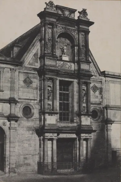 Portico of the Château d'Anet, now at the École des Beaux-Arts, Paris