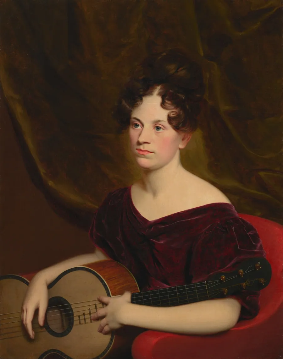 Cora Livingston by Charles Cromwell Ingham