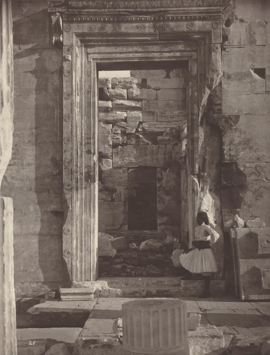 The Acropolis of Athens, plate 21 by William James Stillman