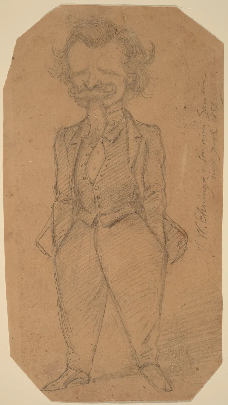 Self-Portrait by John Whetten Ehninger