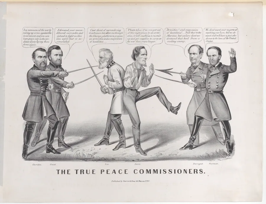 The True Peace Commissioners by Robert E. Lee