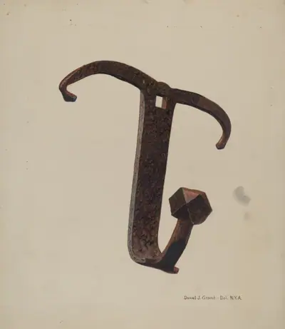 Iron Pot Hook