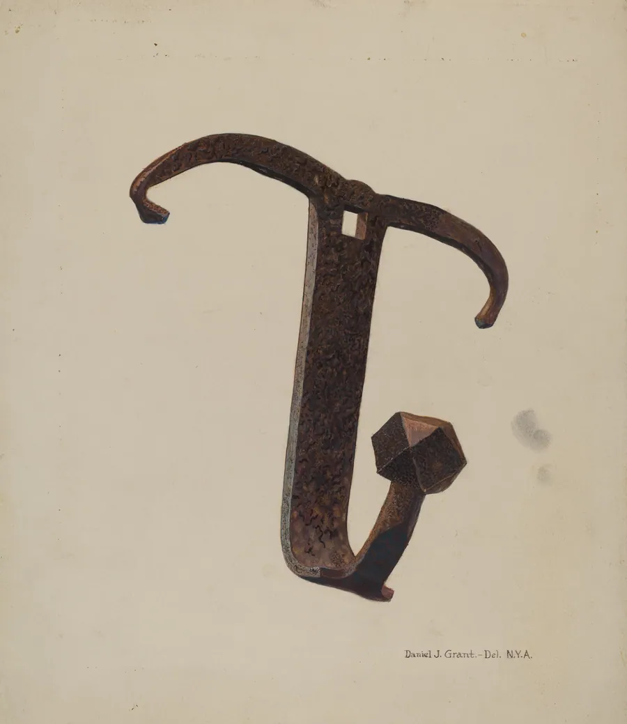 Iron Pot Hook by D.J. Grant