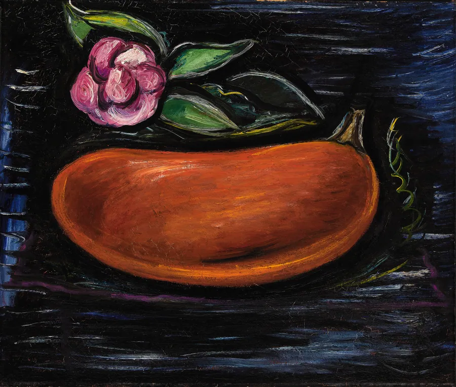 Still Life by Marsden Hartley, born Lewiston, ME 1877-died Ellsworth, ME 1943