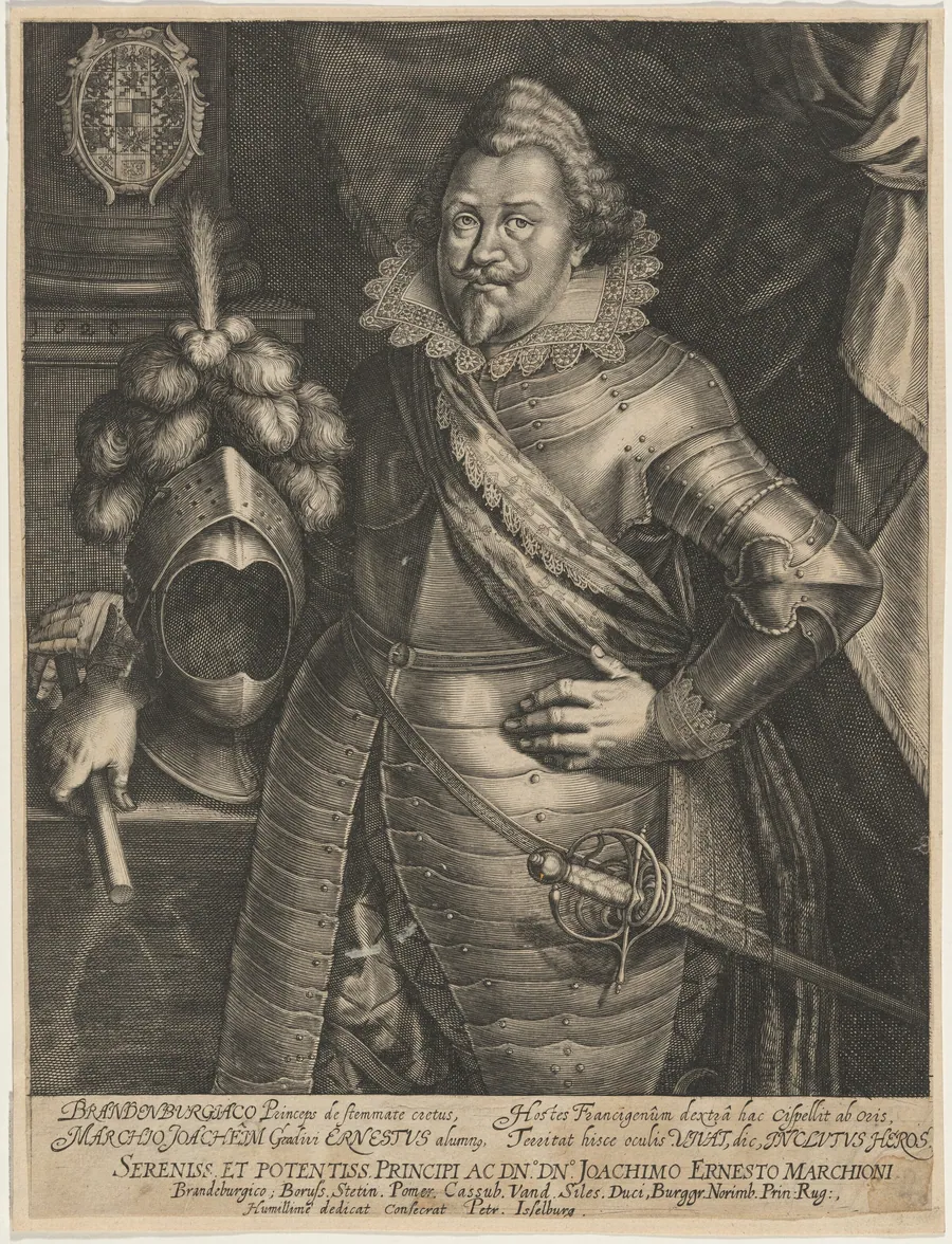Joachim Ernest, Elector of Brandenburg by Peter Isselburg