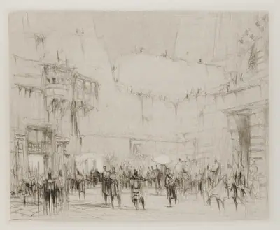 Herodias: Page 19, The ramparts were thronged with people when Vitellius entered the castle gates