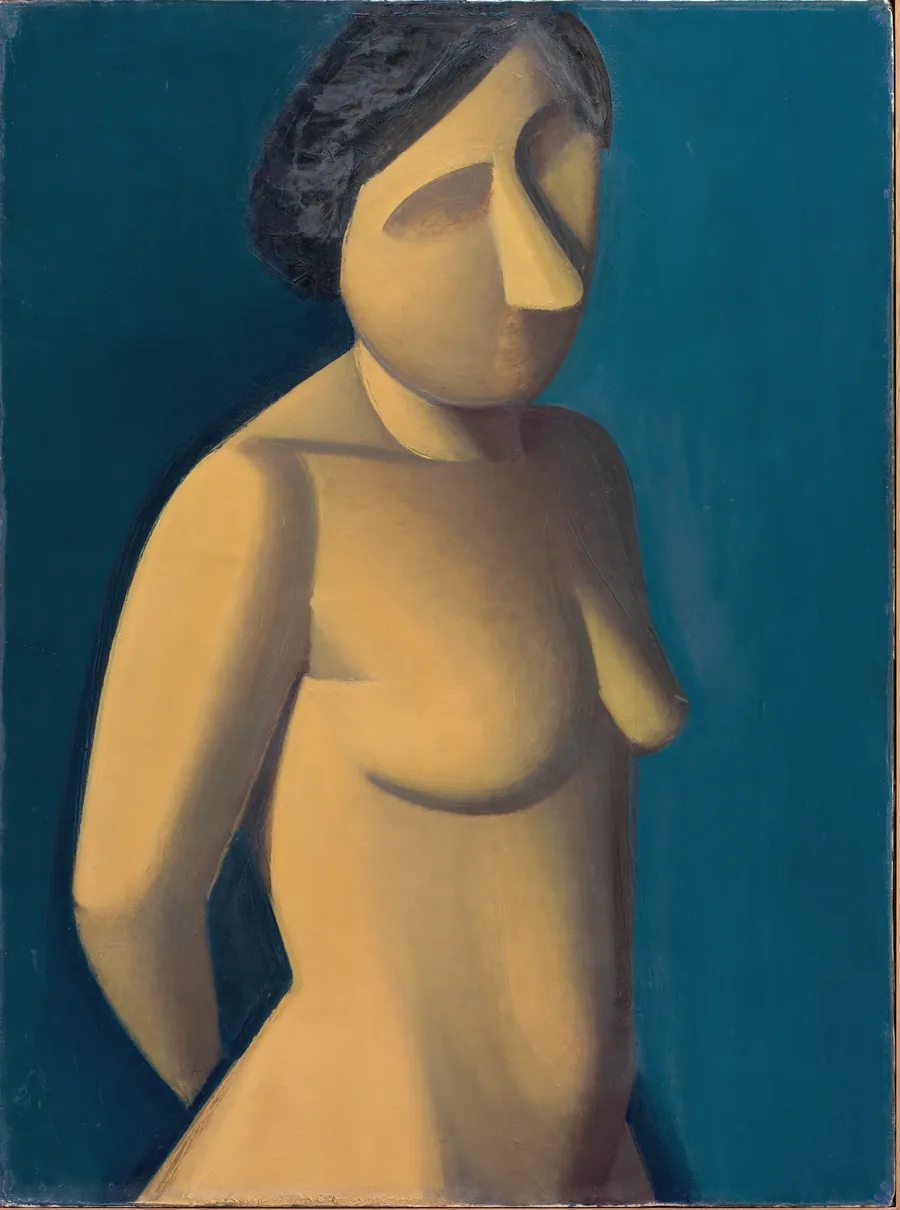 Kvindelig model by Vilhelm Lundstrøm