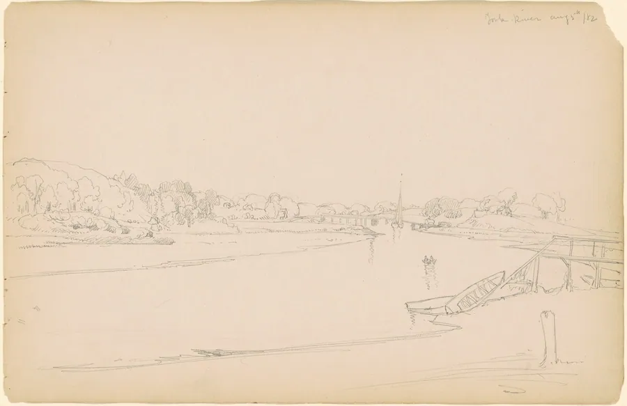 York River by Peter Moran