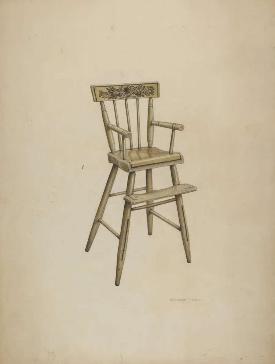 High Chair by Raymond Chard