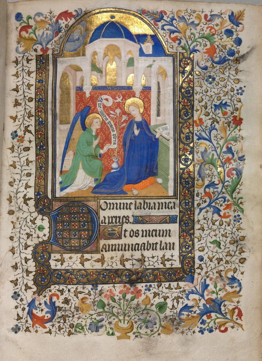 Book of Hours (Use of Paris): Annunciation by Boucicaut Master
