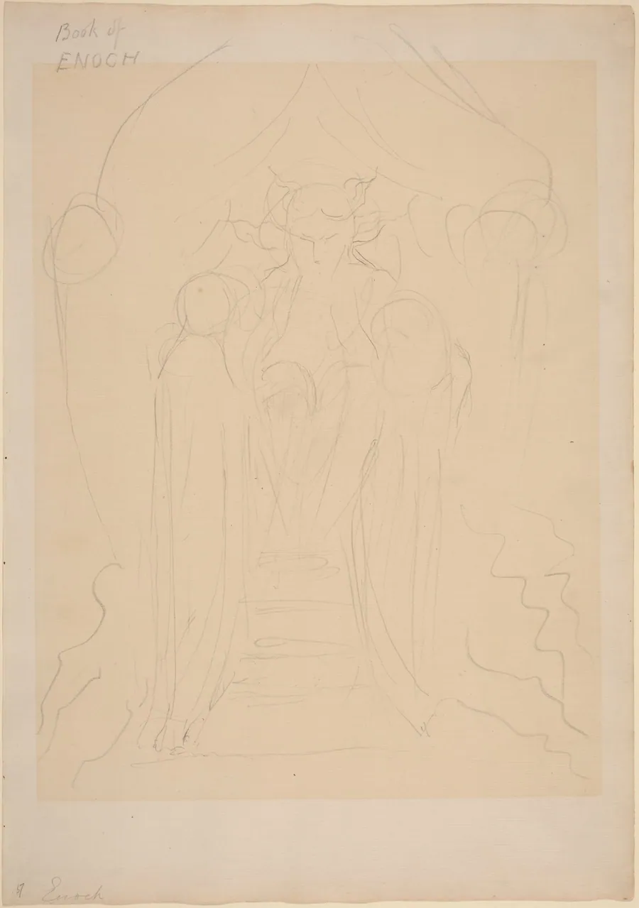 Enoch before the Great Glory by William Blake