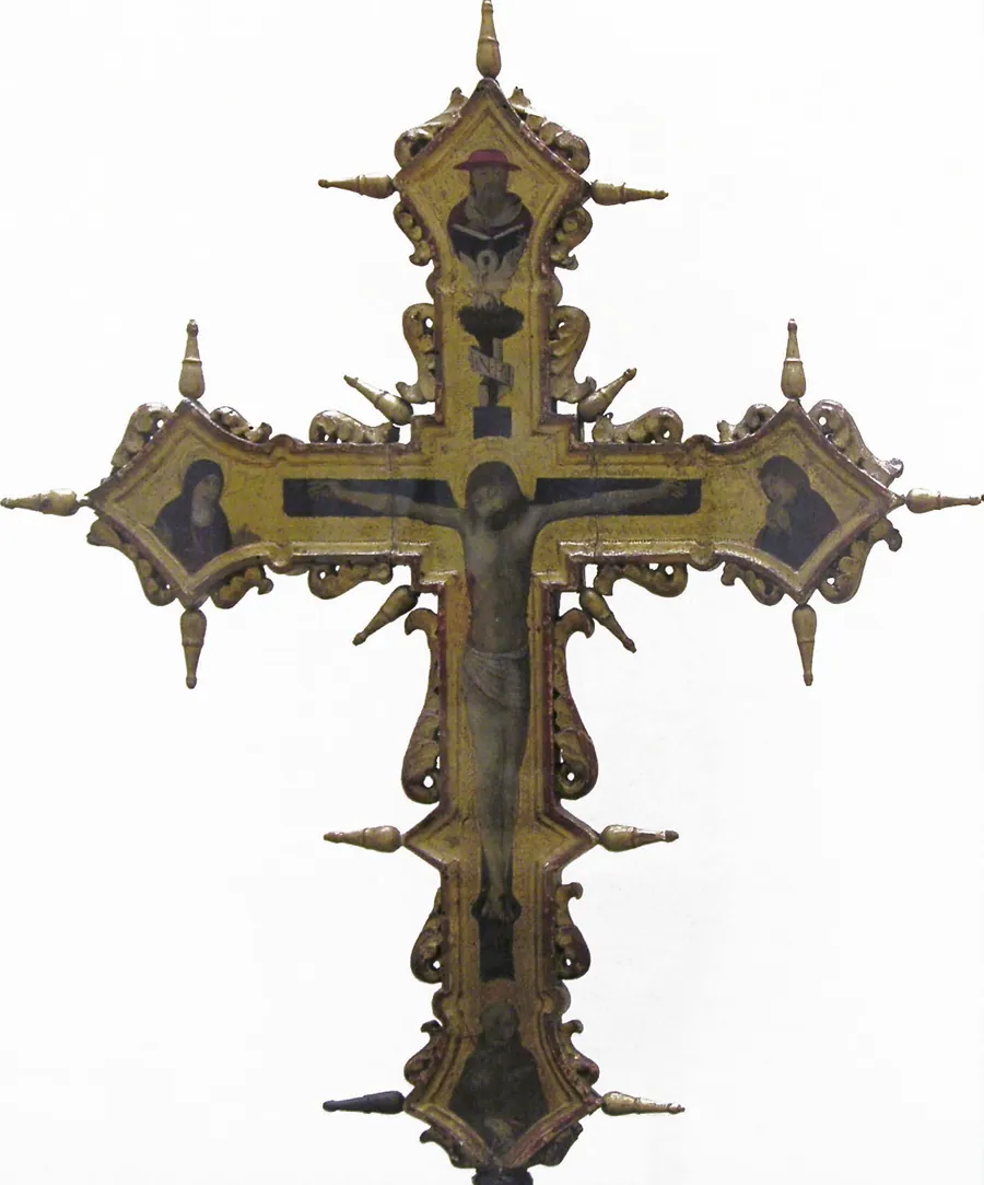 Processional Crucifix by Pietro di Francesco Orioli