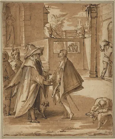 The Departure of the Prodigal Son