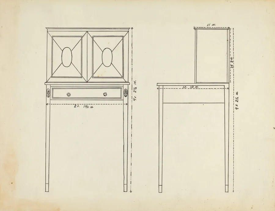 Plan for Rendering by American 20th Century