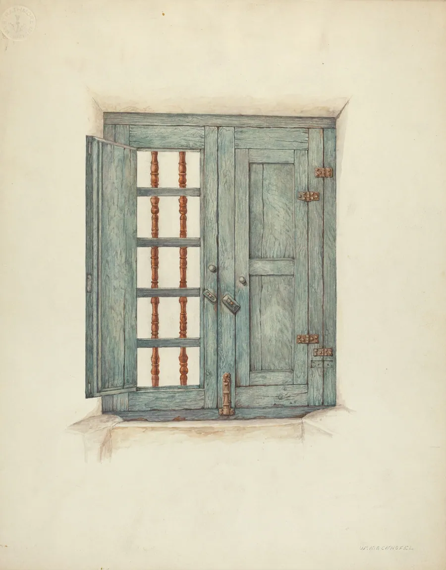 Window Shutters and Details by William Kieckhofel