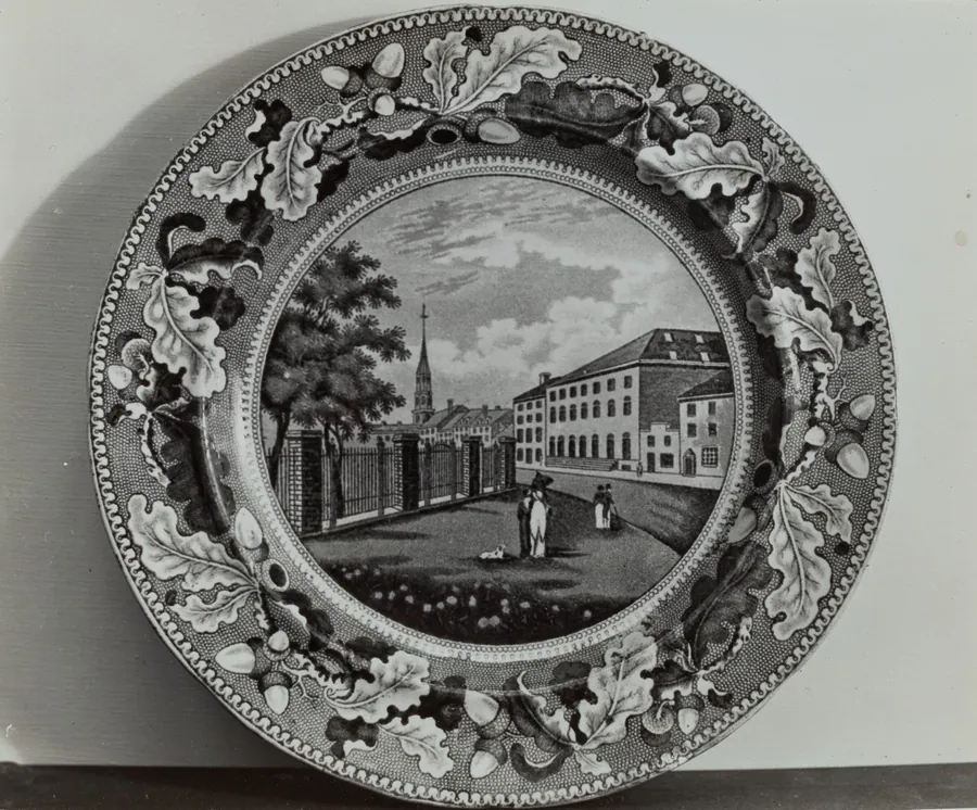 Plate - "Park Theatre, NY" by Helmut Hiatt