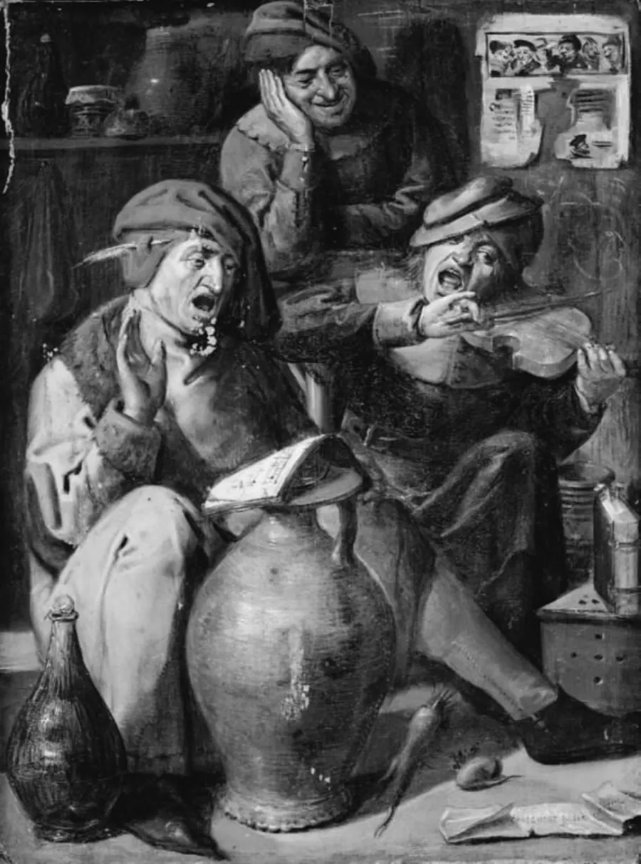 Et bondeselskab by Ambrosius Brueghel