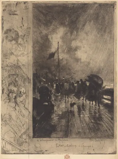 Un Débarquement en Angleterre (Landing in England)