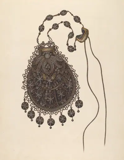 Beaded Handbag