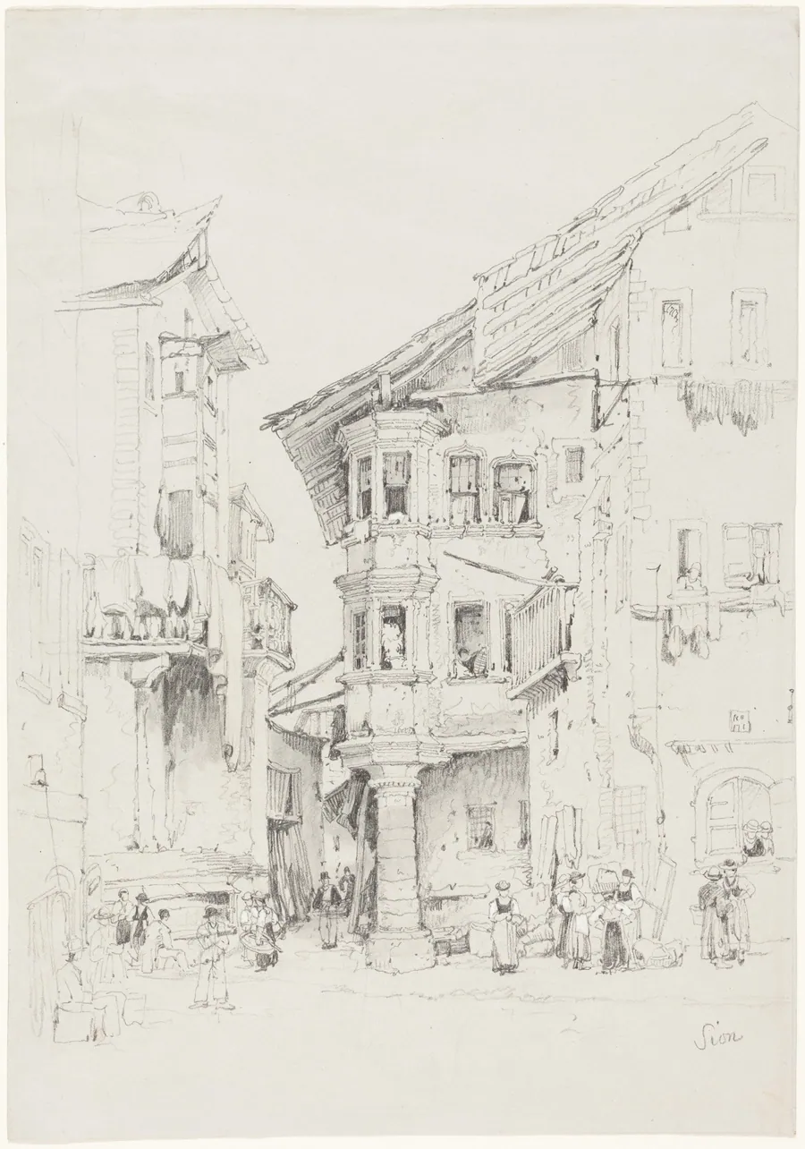 Sion by Samuel Prout