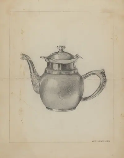 Silver Teapot