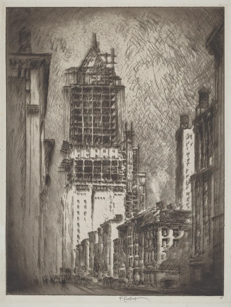 Lodgings for Gents by Joseph Pennell