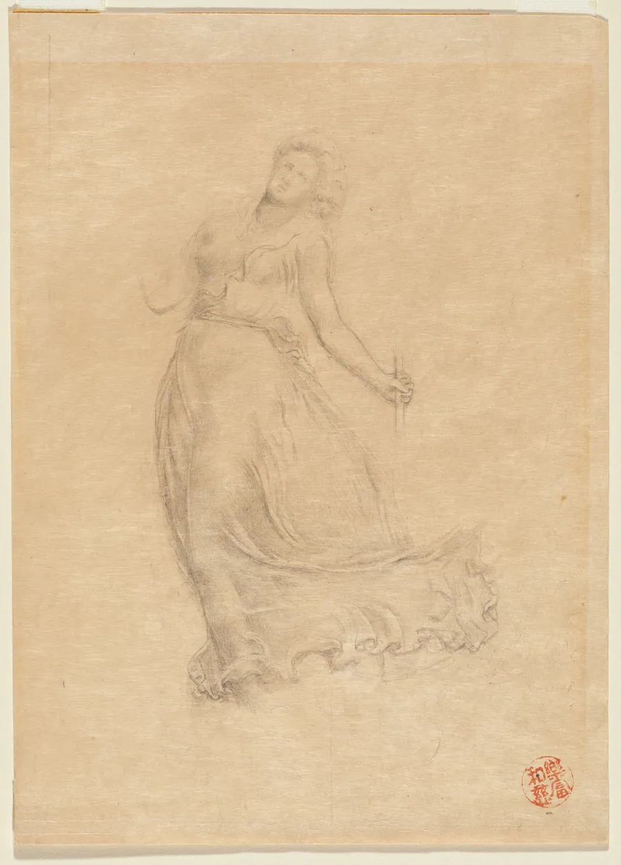Allegorical Female Figure by John La Farge