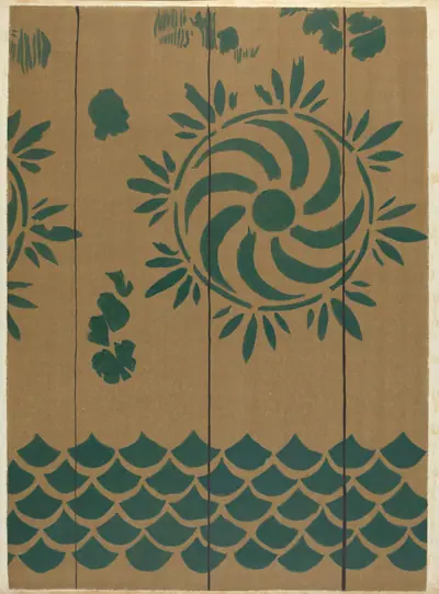 Stencilled Floor